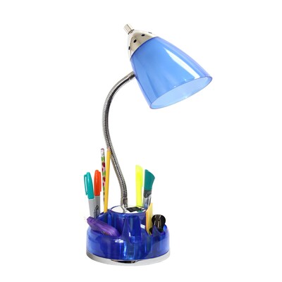 LimeLights Incandescent Desk Lamp, Blue (LD1015-CBL)