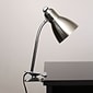 Simple Designs Incandescent Desk Lamp, Brushed Nickel (LD2016-BSN)