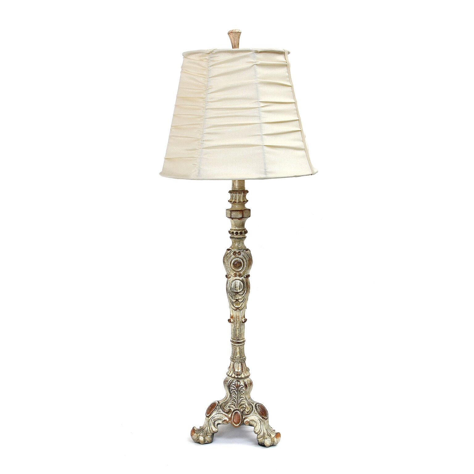 Elegant Designs Incandescent Table Lamp, Cream (LT3301-CRM)