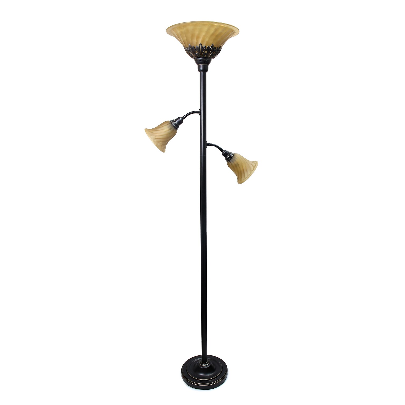 Elegant Designs Incandescent Floor Lamp, Restoration Bronze (LF2002-RBZ)