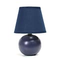 Simple Designs Incandescent Table Lamp, Blue (LT2008-BLU)