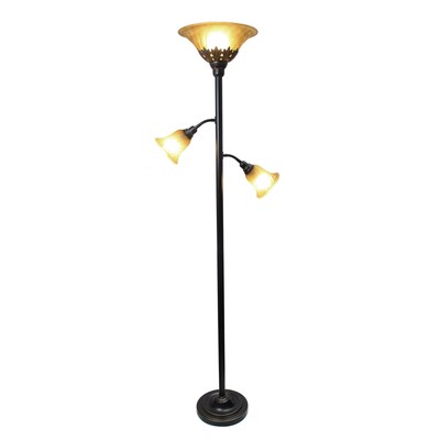 Elegant Designs Incandescent Floor Lamp, Restoration Bronze (LF2002-RBZ)