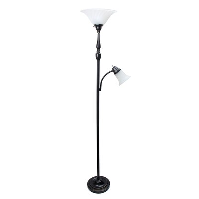 Elegant Designs Incandescent Floor Lamp, Restoration Bronze (LF2003-RBZ)