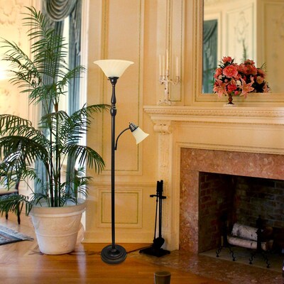 Elegant Designs Incandescent Floor Lamp, Restoration Bronze (LF2003-RBZ)