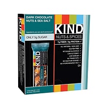 KIND® Bar, Dark Chocolate Nuts & Sea Salt, 1.4 Oz., 12/Box (PHW25795)