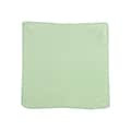 Rubbermaid Commercial Microfiber Dry Cloths, Green, 24/Pack (1820582)