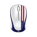 Logitech M317c 910-004020 Wireless Advanced Optical Mouse, American Flag