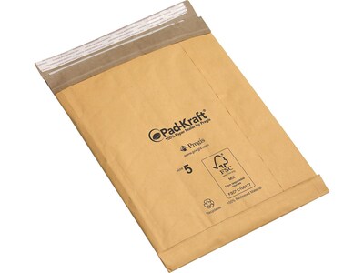 10.5W x 16L Pad-Kraft Padded Mailer, Kraft, 100/Carton (50707)