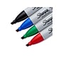 Sharpie Permanent Marker, Chisel Tip, Assorted, 4/Set (38254PP/2184826)