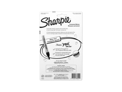 Sharpie Permanent Marker, Chisel Tip, Assorted, 4/Set (38254PP/2184826)