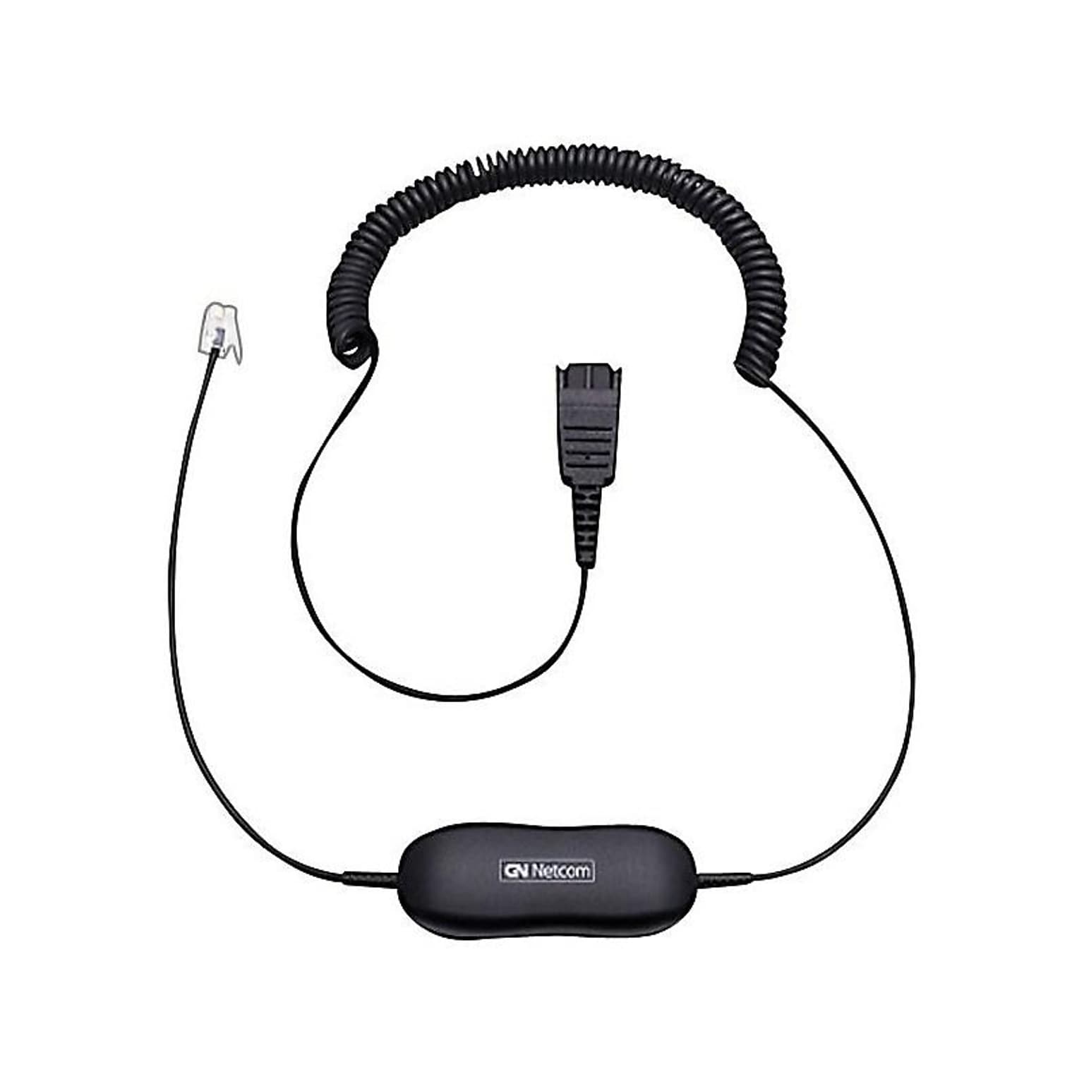 jabra GN1200 CC Headset Cable, Black (88011-99)