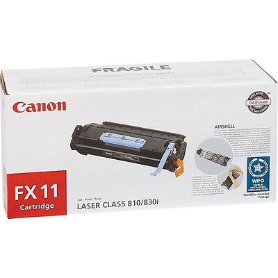 Canon FX-11 Black Standard Yield Toner Cartridge (1153B001)