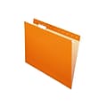 Pendaflex Reinforced Hanging File Folder, Expansion, Legal Size, Orange, 25/Box (PFX 4153 15 ORA)