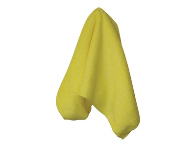 Impact Microfiber Dry Cloths, Yellow, 12/Pack (LFK700)