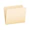 Pendaflex Essentials File Folder, Straight Cut, Letter Size, Manila, 100/Box (752)