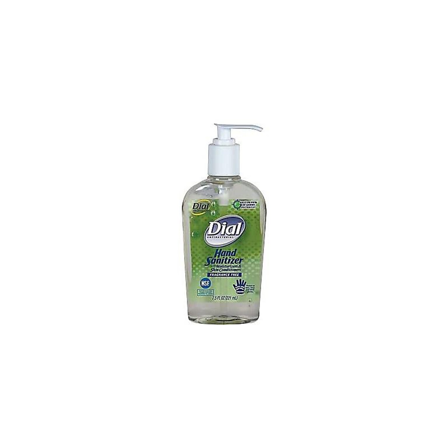 Dial Gel Hand Sanitizer, 7.5 oz., (01585)