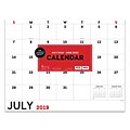 July 2019 - June 2020 TF Publishing 22 x 17 Utility Large Desk Pad Monthly Calendar  (20-8200a)