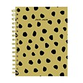 July 2019 - June 2020 TF Publishing 6.5 x 8 Medium Daily Weekly Monthly Planner, Mustard Dots (20-9224a)