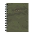 July 2019 - June 2020 TF Publishing 6.5 x 8 Medium Daily Weekly Monthly Planner, Camo (20-9265a)
