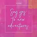 July 2019 - June 2020 TF Publishing 12 x 12 Large Monthly Planner, Say Yes Best Life (20-4704a)