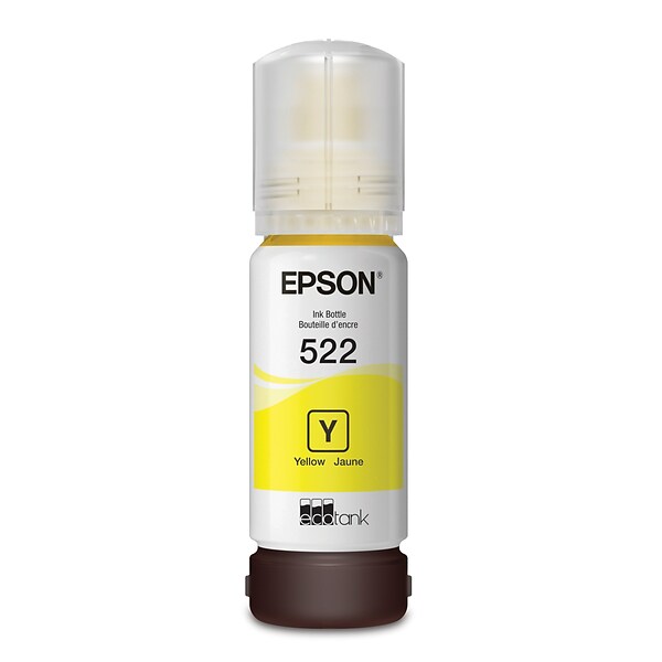 Epson T522 Yellow Standard Yield Ink Bottle (T522420-S)