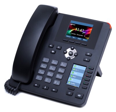 XBLUE QB Advanced QB1005 IP Phone System Bundle, Black, 5 Phone Bundle