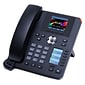 XBLUE QB Advanced QB1007 IP Phone System Bundle, Black, 7 Phone Bundle