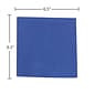 JAM Paper Lunch Napkin, 2-ply, Blue, 50 Napkins/Pack (6255620718)