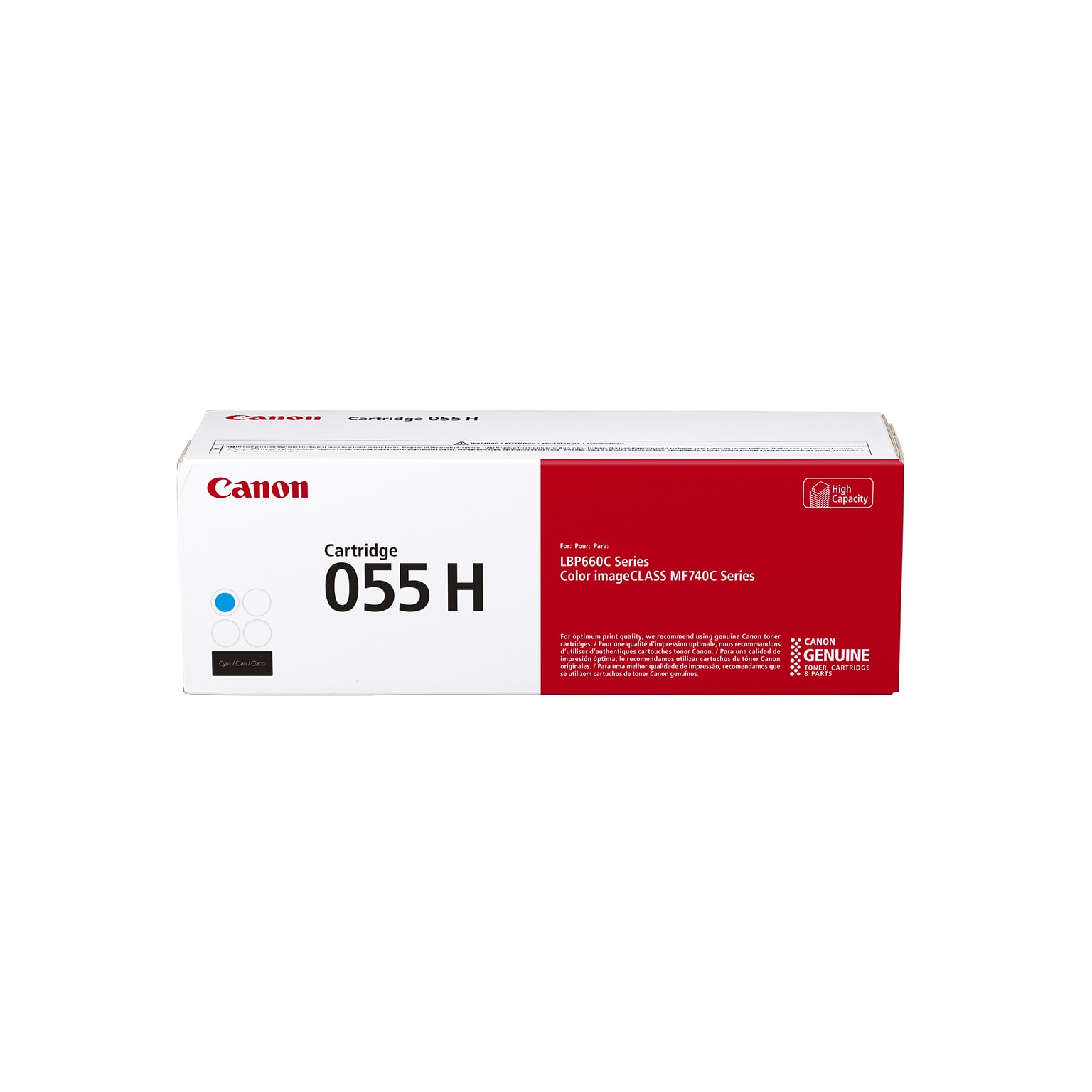 Canon 55 Cyan High Yield Toner Cartridge (3019C001)