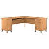 Bush Furniture Somerset 72W L Shaped Desk, Maple Cross (WC81410K)
