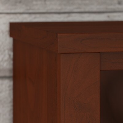 Bush Furniture Somerset 65" 5-Shelf Bookcase with Adjustable Shelves, Hansen Cherry Laminate (WC81765)