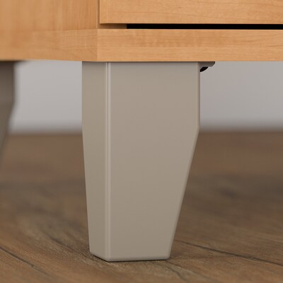 Bush Furniture Somerset 72"W Office Desk with Drawers, Maple Cross (WC81472)