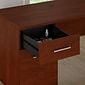 Bush Furniture Somerset 72"W Office Desk with Drawers, Hansen Cherry (WC81772)