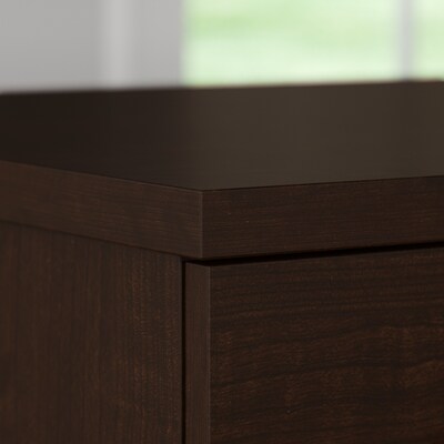 Bush Furniture Somerset 72"W Office Desk with Drawers, Mocha Cherry (WC81872)