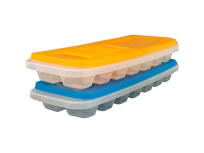 Chef Buddy Polypropylene Ice Cube Trays, Assorted Colors (82-Y3434)