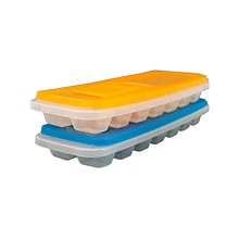 Chef Buddy Polypropylene Ice Cube Trays, Assorted Colors (82-Y3434)