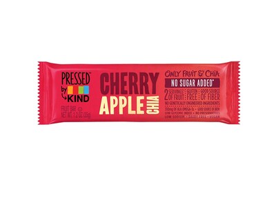 KIND Pressed Bar, Cherry Apple Chia, 1.2 Oz., 12/Box (PHW24064)