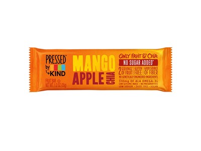 KIND Pressed Bar, Mango Apple Chia, 1.2 Oz., 12/Box (PHW24063)