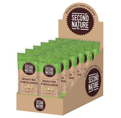Second Nature Roasted Pistachios, 1.5 Oz., 12/Ct