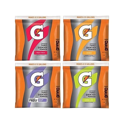 Gatorade Thirst Quencher Variety Pack Powdered Sports Drink Mix, 21 oz., 32/Carton (QUA03944)