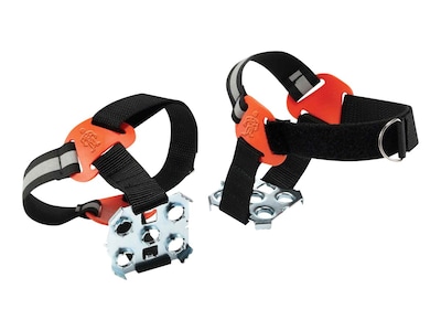 Ergodyne Trex 6315 Nylon and Steel Strap-On Heel Ice Traction Device, Size M/L (5-11), Pair (16777)