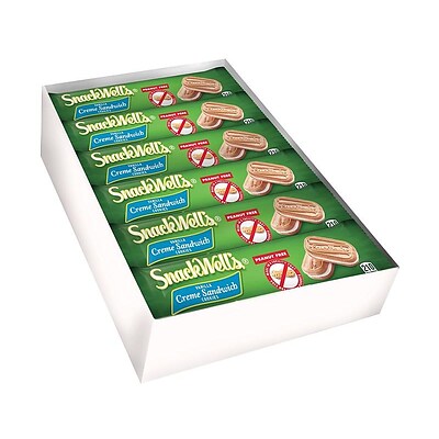 Snackwells Cookies, Vanilla Creme Sandwich, 1.7 Oz., 60/Box (BNF01919)