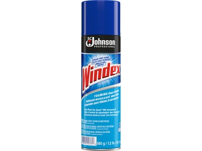 Windex Window & Glass Cleaner, Unscented, 19.7 Oz. (696501)