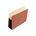 ACCO File Pockets, 7 Expansion, Letter Size, Redrope, 10/Pack (WLJ68CG)