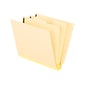 Pendaflex End Tab Classification Folder, 2-Dividers, 2" Expansion, Letter Size, Manila, 10/Box (PFX 13175)
