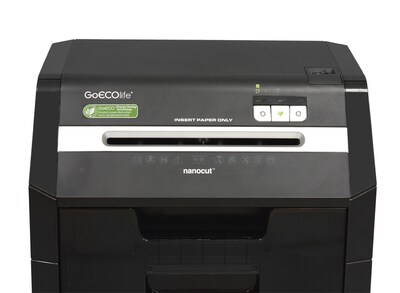 GoECOlife Optimus Series 8 Sheet Nanocut Personal Shredder (GHC85P-BLK)