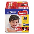 Snug and Dry Diapers, Size 4, 22 lb to 37 lb, 112/Pack (43111)