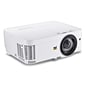 ViewSonic 3700 Lumens WXGA Networkable Short Throw Projector, White (PS600W)