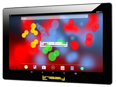 LINSAY F10 Series 10.1" Tablet, WiFi, 2GB RAM, 64GB Storage, Android 13, Black (F10XIPS)