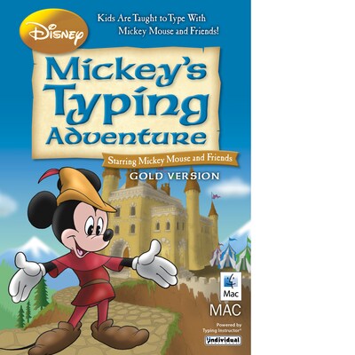 Individual Software Disney Mickeys Typing Adventure Gold Version for 1 User, Mac, Download